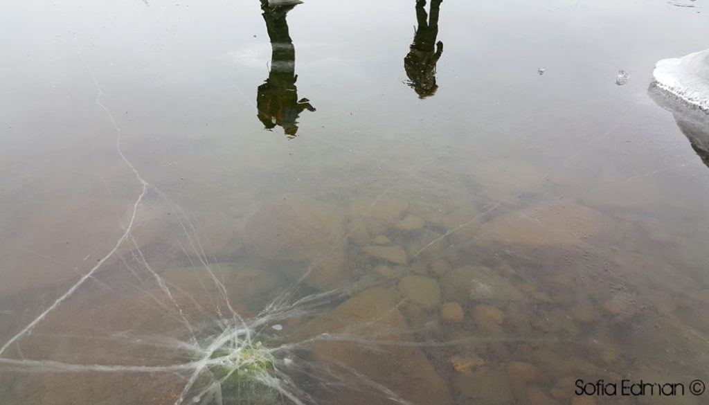 Spegelblank is på Yxningen